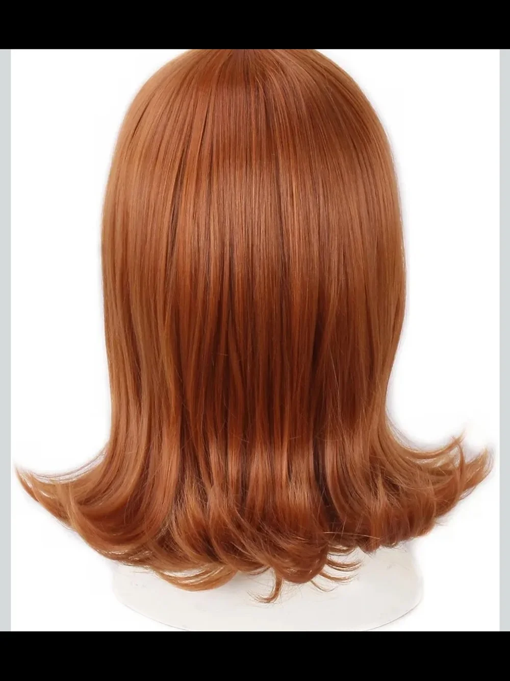 Cosplay Wig For Women Adult Princess, 50s 60s 70s Retro Brown Red Flip Bob Wigs